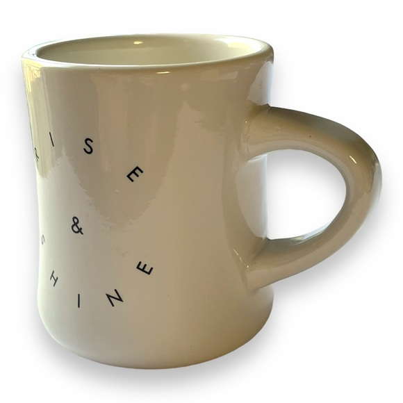 Morning Culture Coffee Mug in White with Black Text - Picture 4 of 11